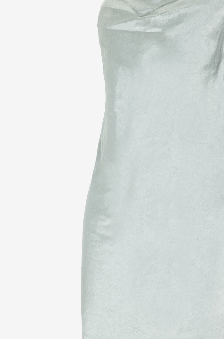 NAIA acetate long strapless dress