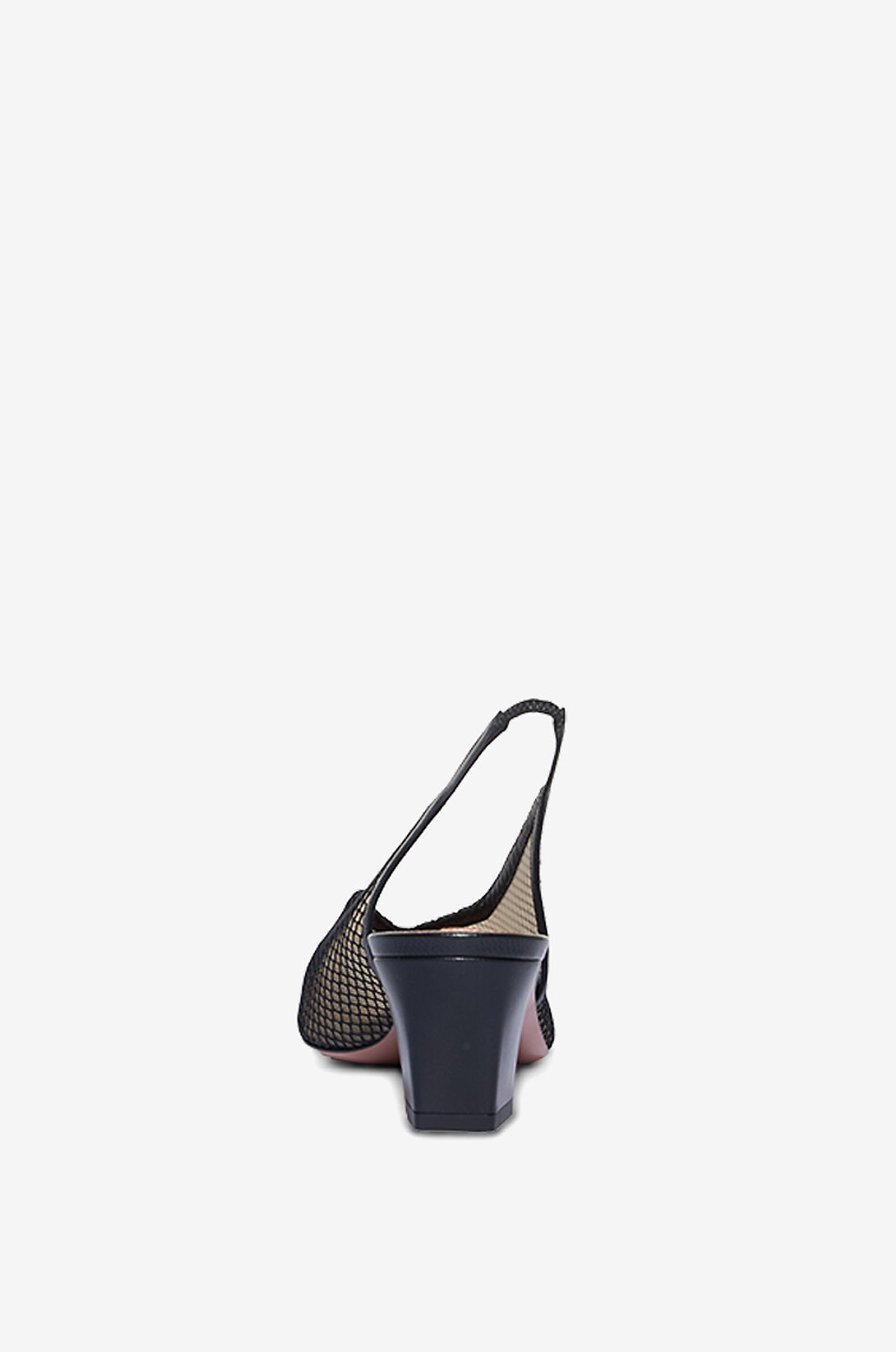AQUAZZURA Slingback-Pumps aus Netz und Nappaleder Margot 50 Damen SCHWARZ 4