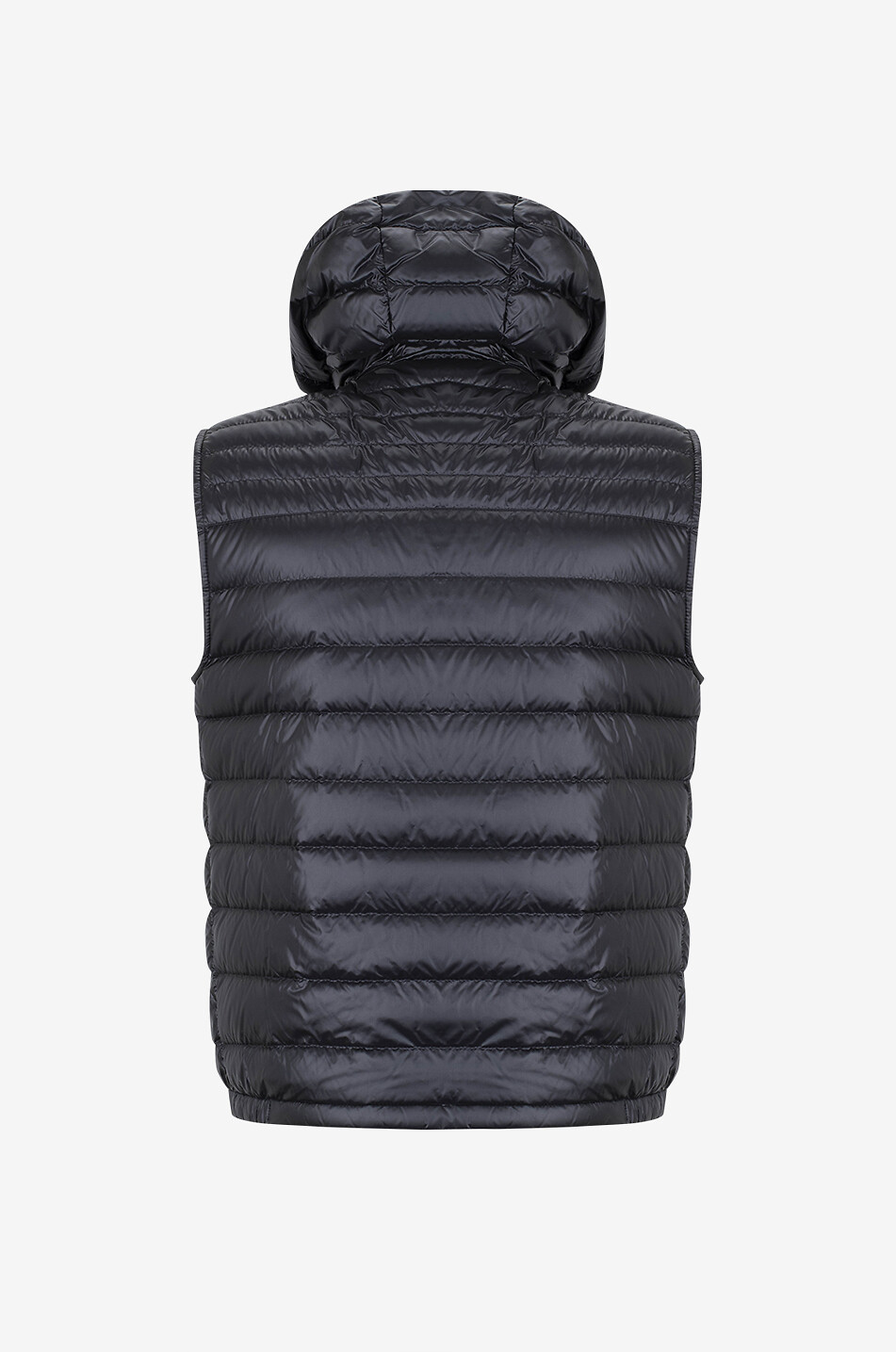 MONCLER Orant lightweight hooded quilted vest Men BLACK 2
