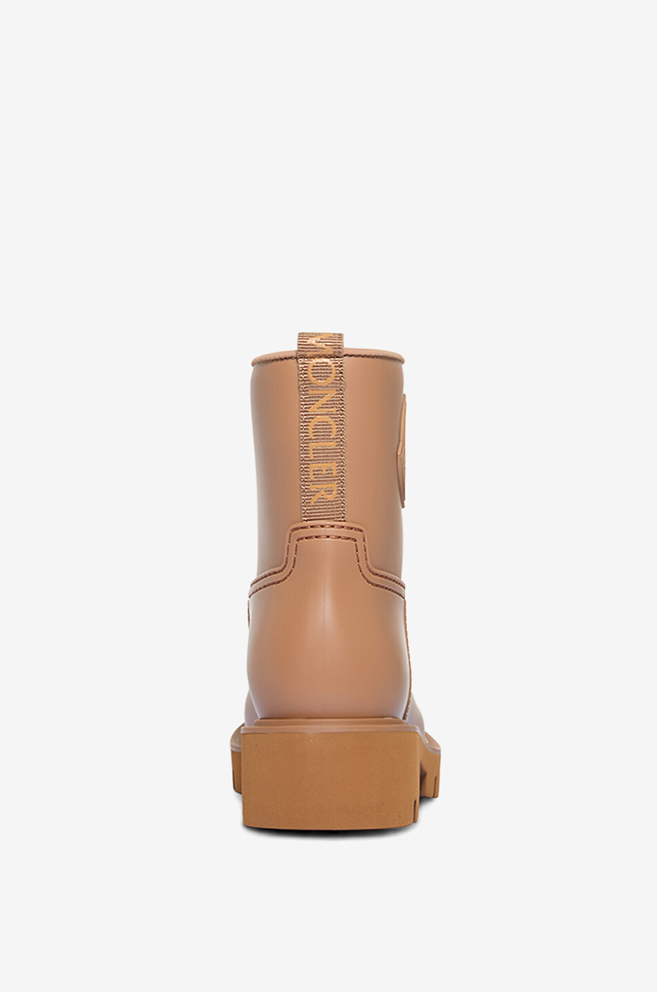 MONCLER Bottines de pluie Kickstream Femme MARRON 4