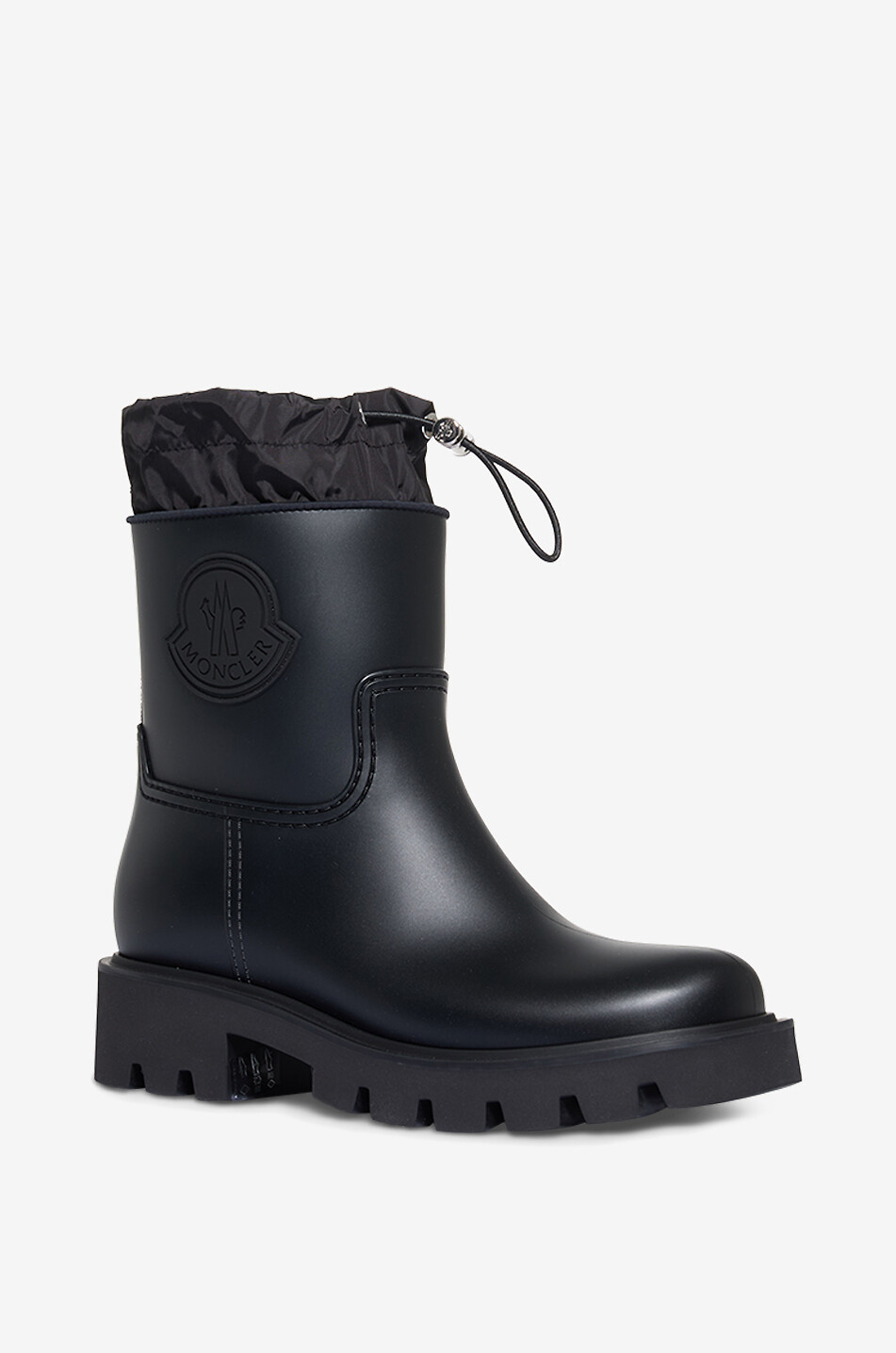 MONCLER Bottines de pluie Kickstream Femme NOIR 1