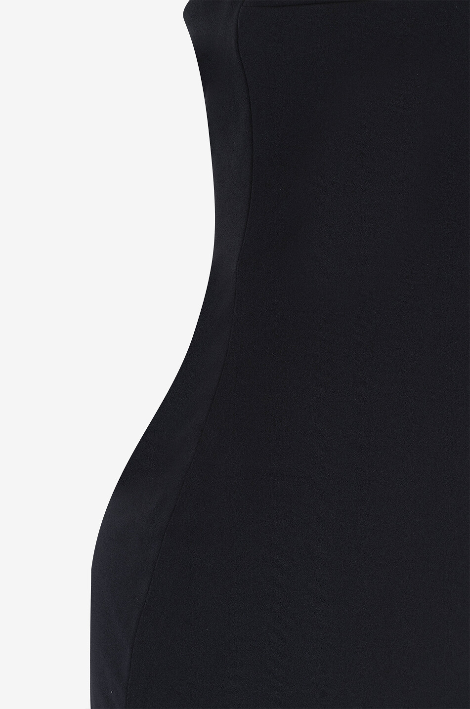 SOLACE LONDON Robe dos nue longue en crêpe Ilona Femme NOIR 3