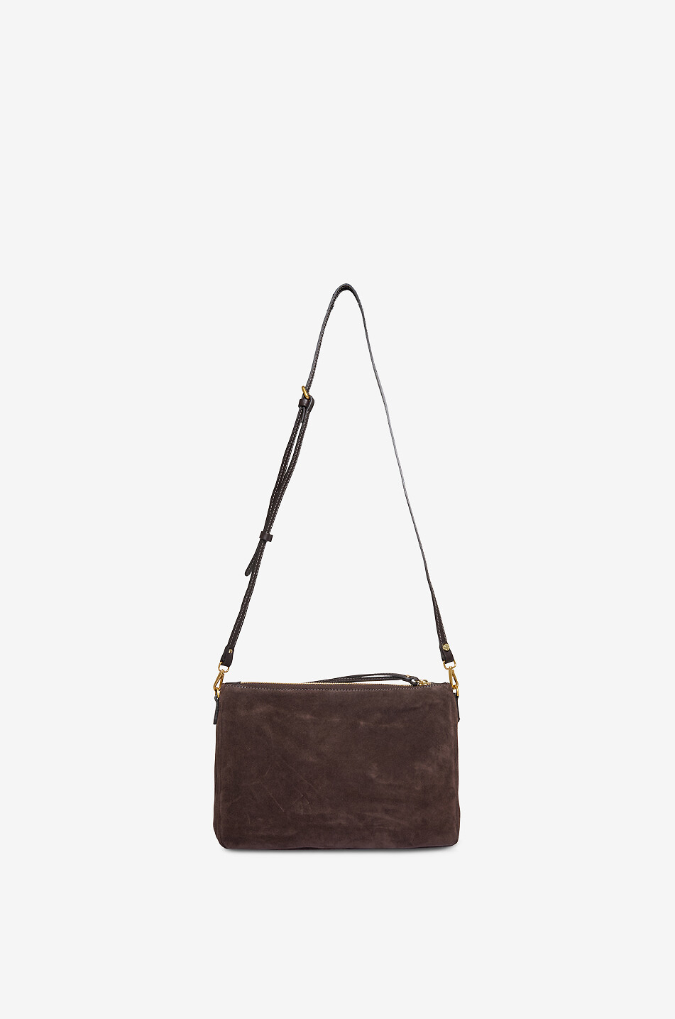 GIANNI CHIARINI Clutch aus Wildleder Nora Damen BRAUN 3