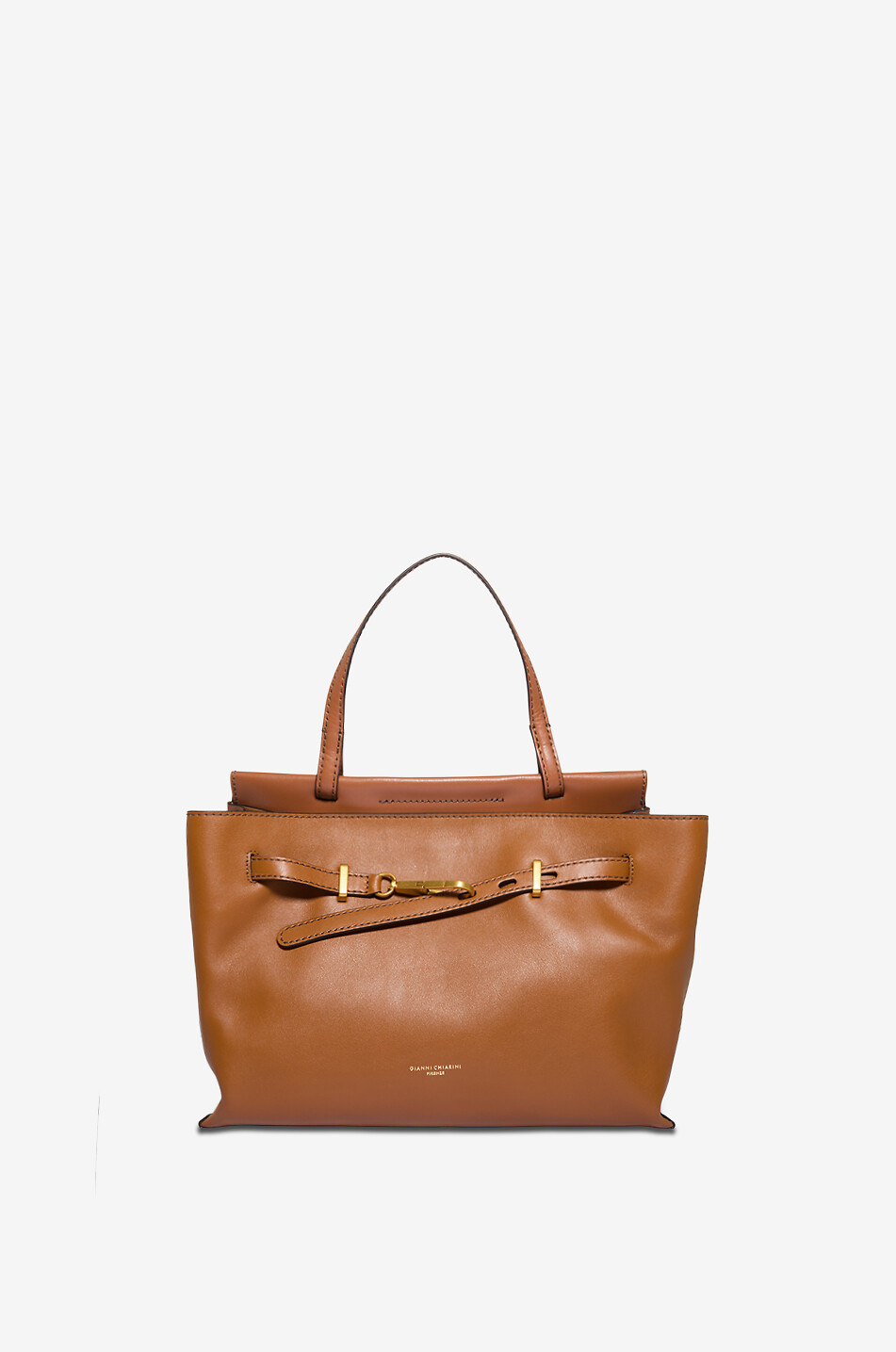 GIANNI CHIARINI Handtasche aus Glattleder Tilda Damen BRAUN 1