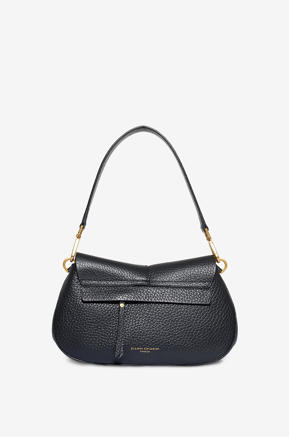 GIANNI CHIARINI Helena Round cow leather handbag Women BLACK 3