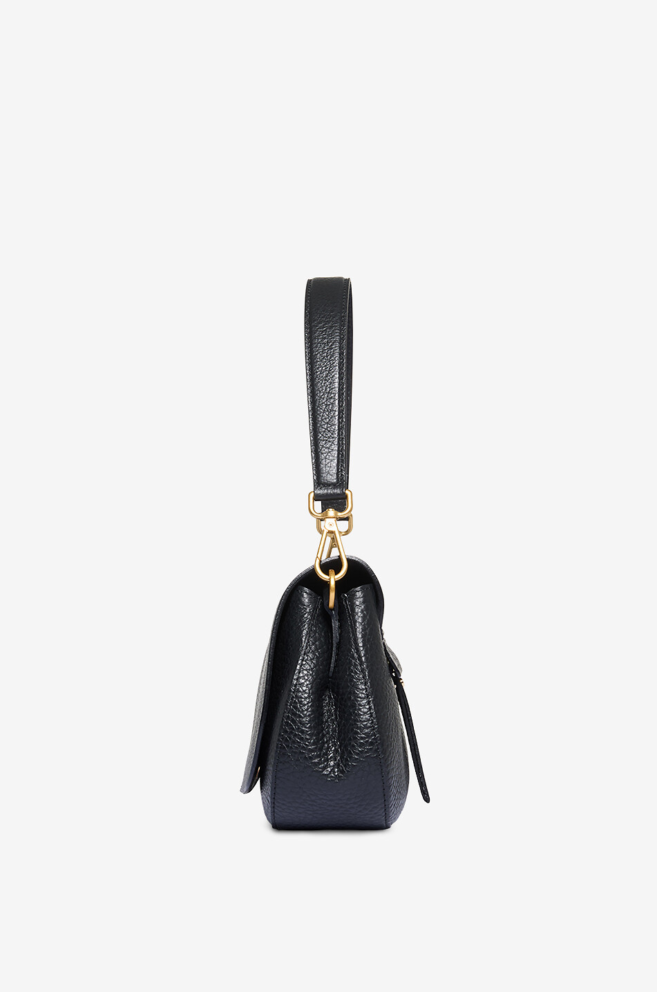 GIANNI CHIARINI Helena Round cow leather handbag Women BLACK 4