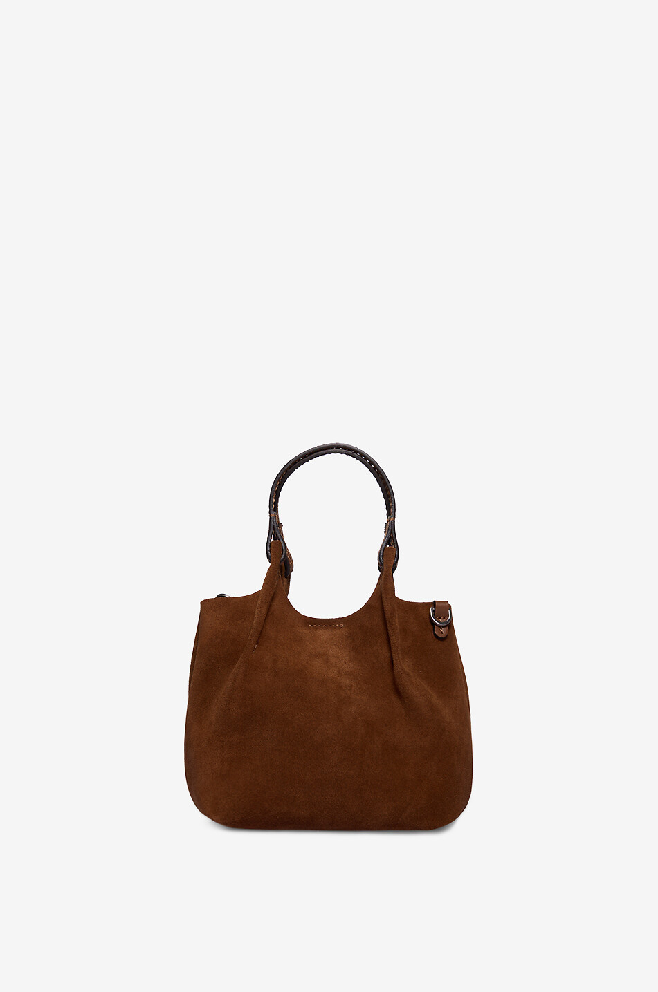 GIANNI CHIARINI Sac en daim Dua Mini Femme COGNAC 3