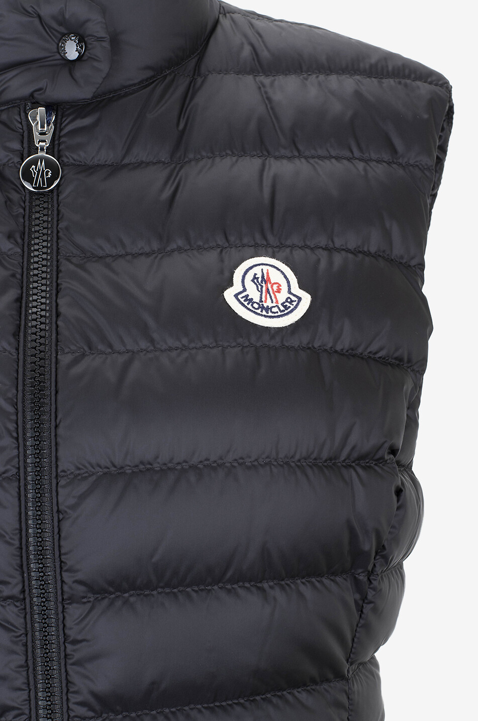 MONCLER Gilet matelassé cintré à col montant Igens Femme NOIR 3