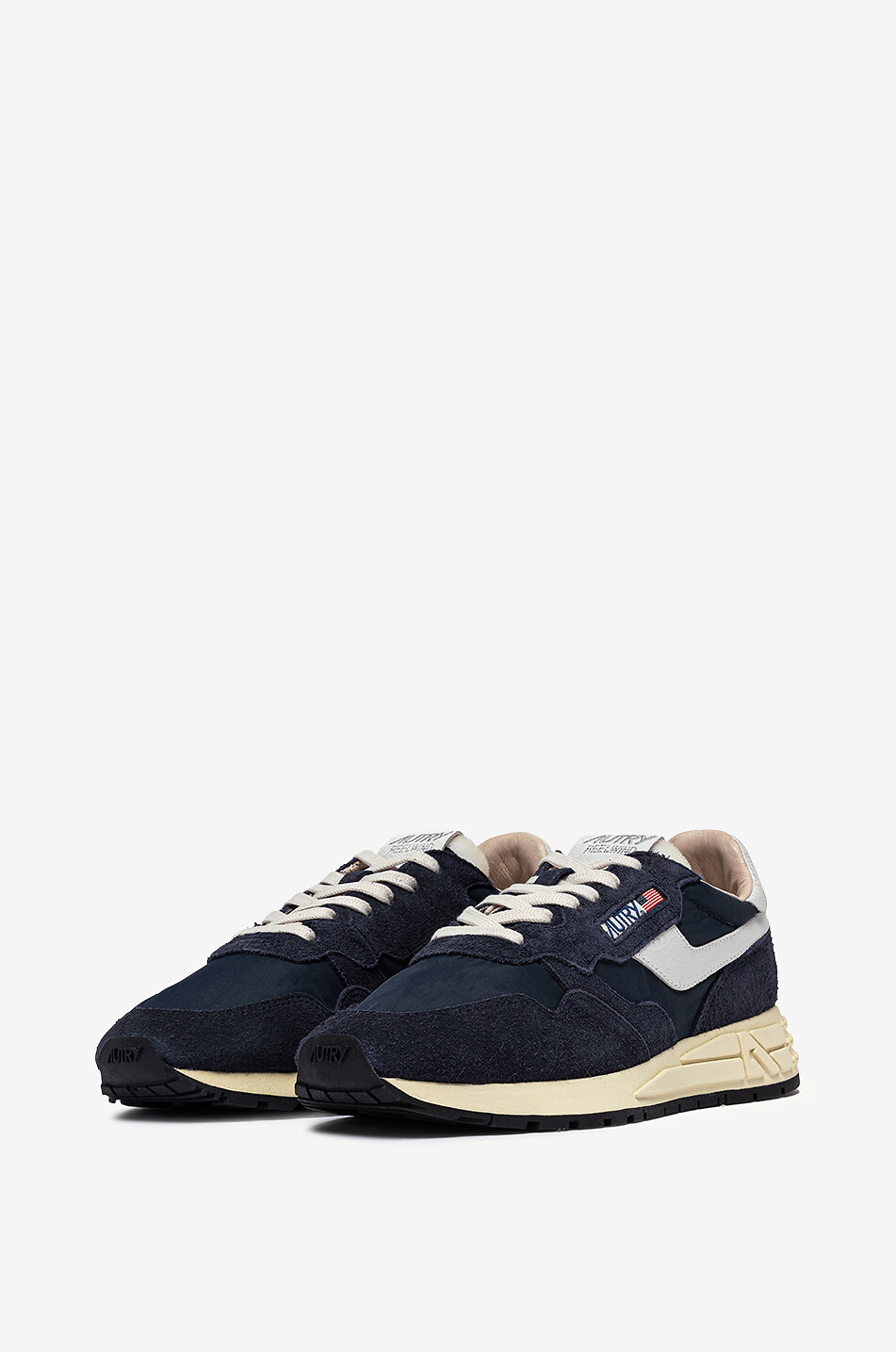 AUTRY Niedrige Sneakers aus Wildleder und Nylon Reelwind Low Herren DUNKELBLAU 2