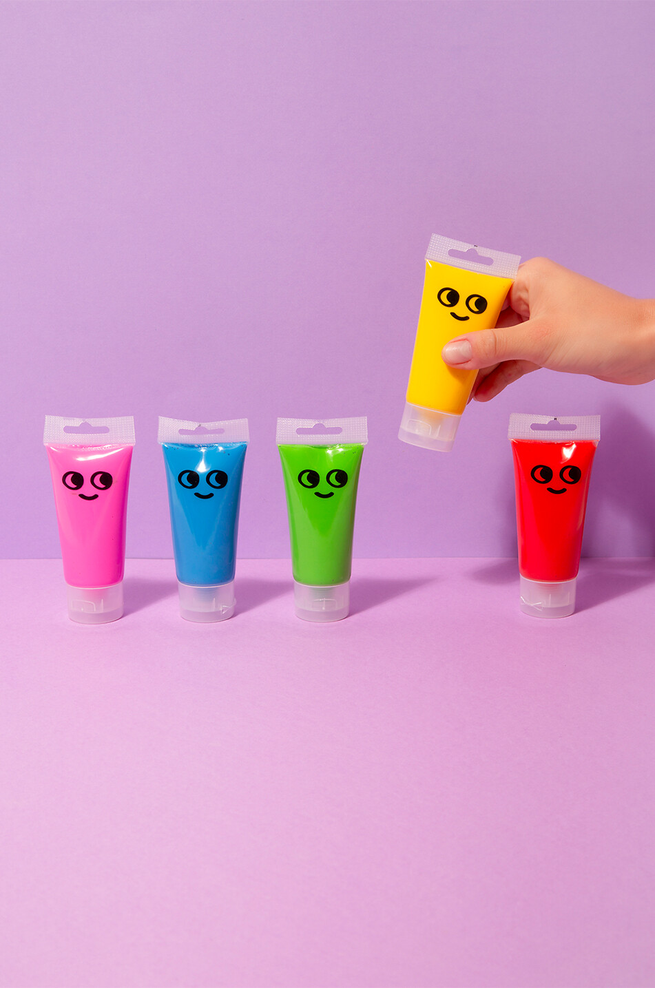 OMY Kit de peinture à doigts enfant  MULTICOLORE 4