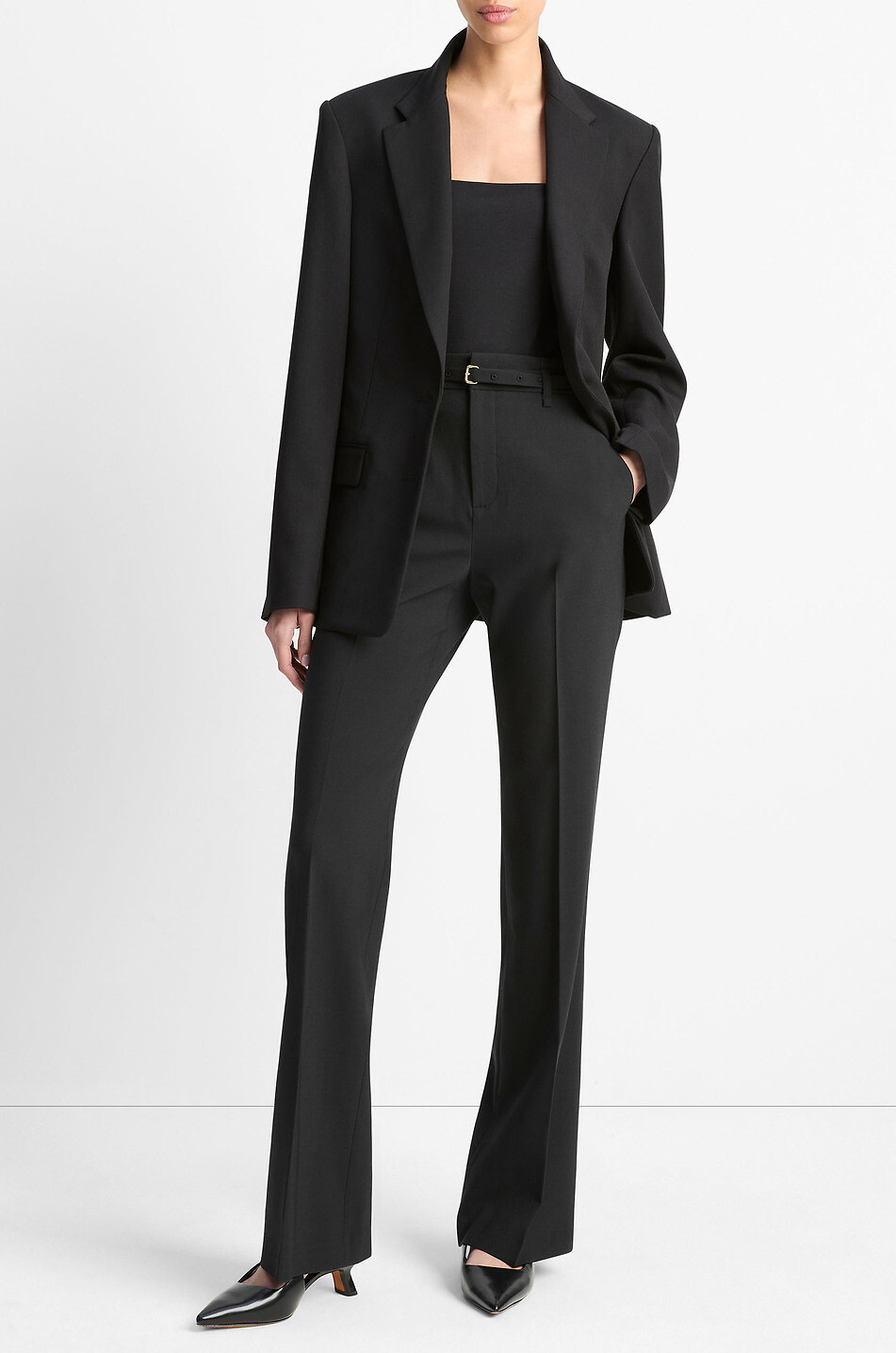 Pantalon évasé