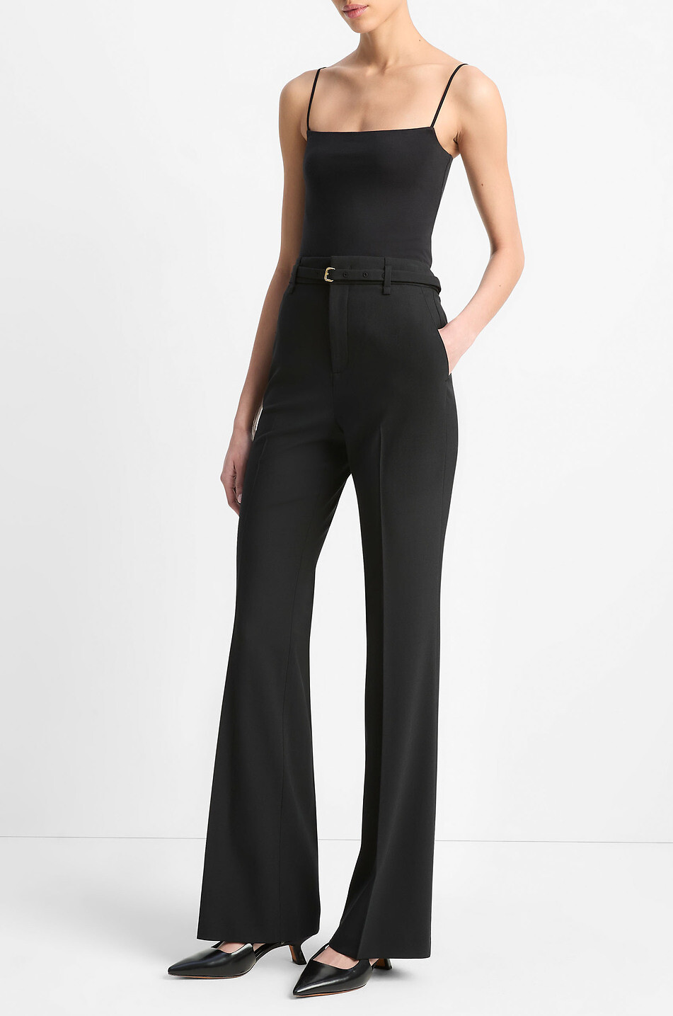 Pantalon évasé