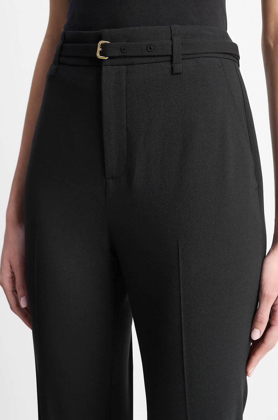 VINCE Pantalon évasé Femme NOIR 6