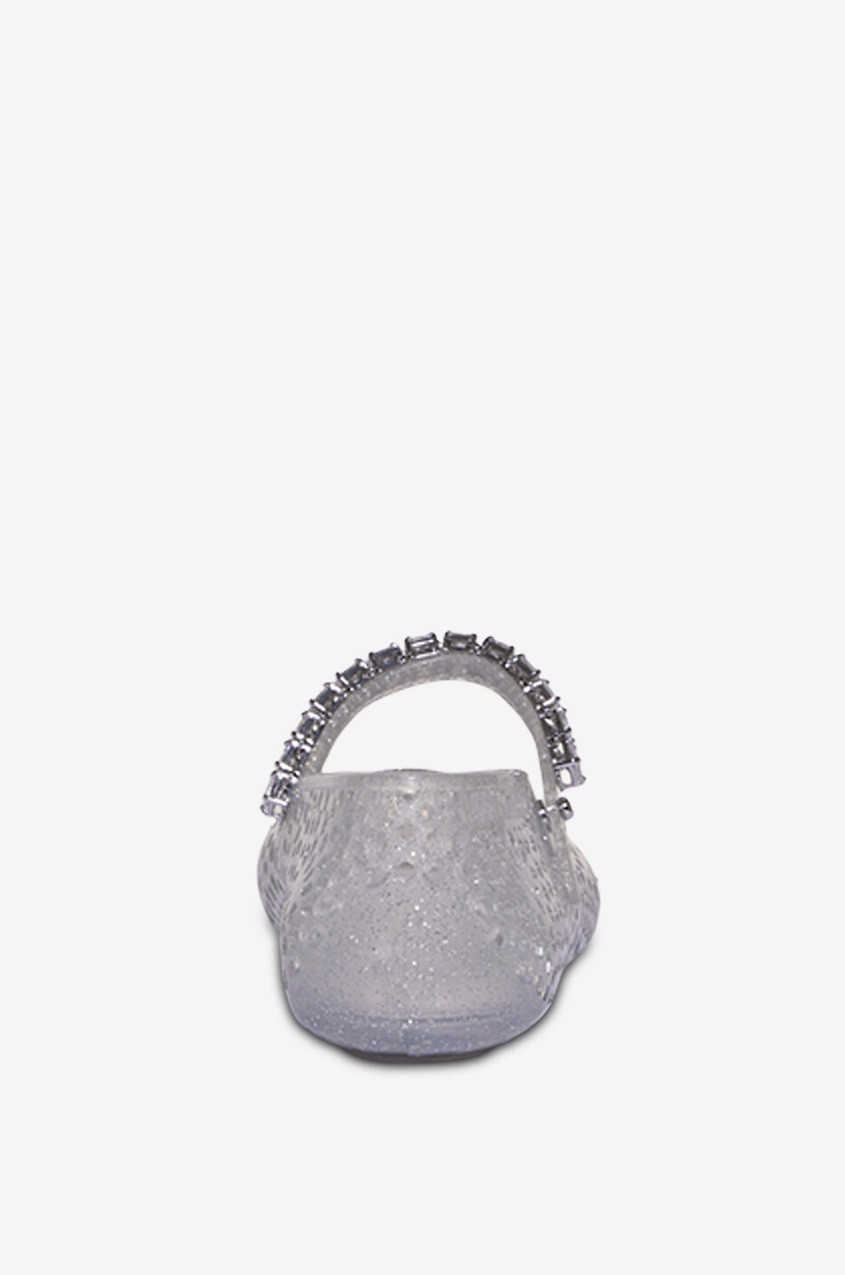 JIMMY CHOO Ballerines à brides en TPU à paillettes The Jelly Femme Incolore 4