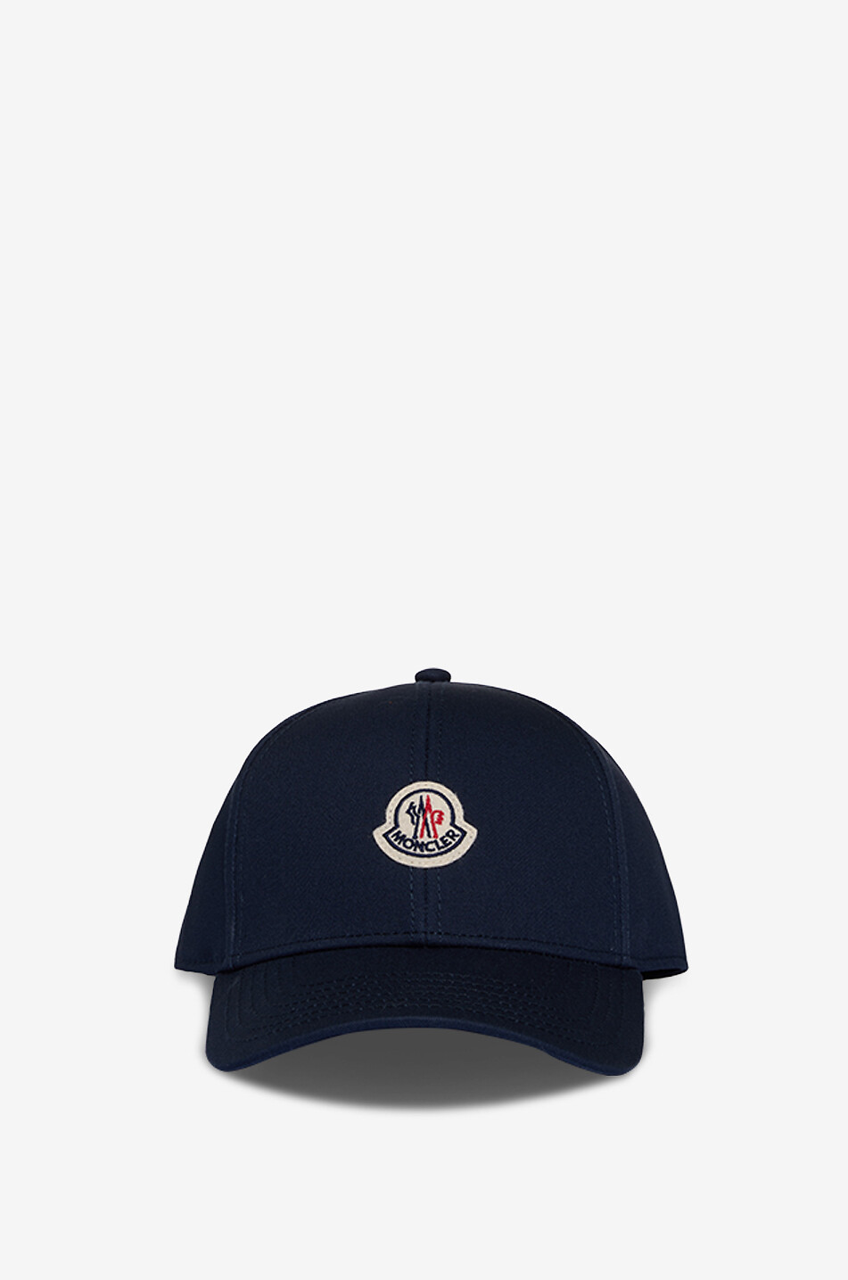 Logo patch cotton twill baseball cap