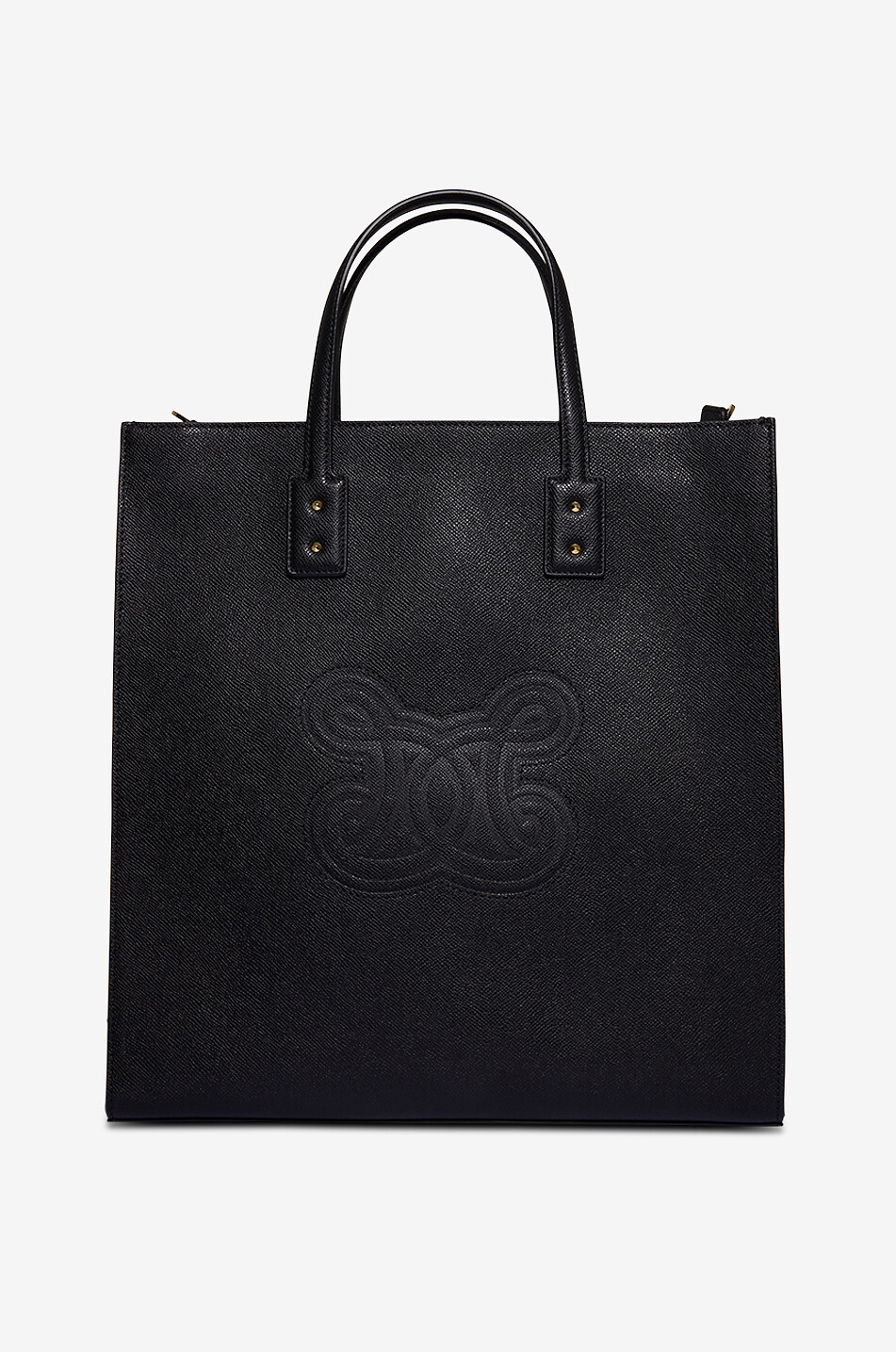 Essential Large grained leather tote bag