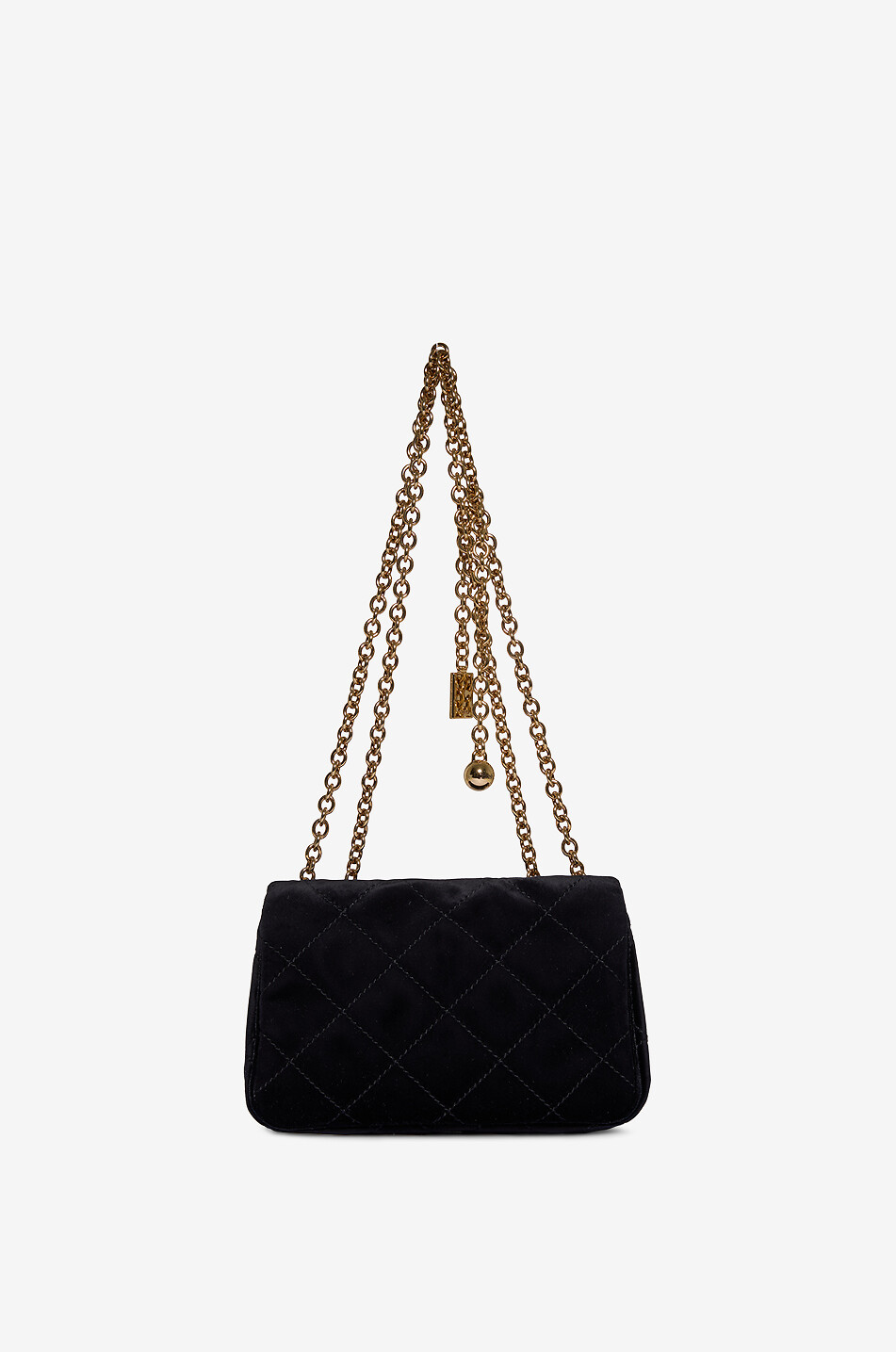 Chloé Heritage Small quilted velvet shoulder bag - CHLOE