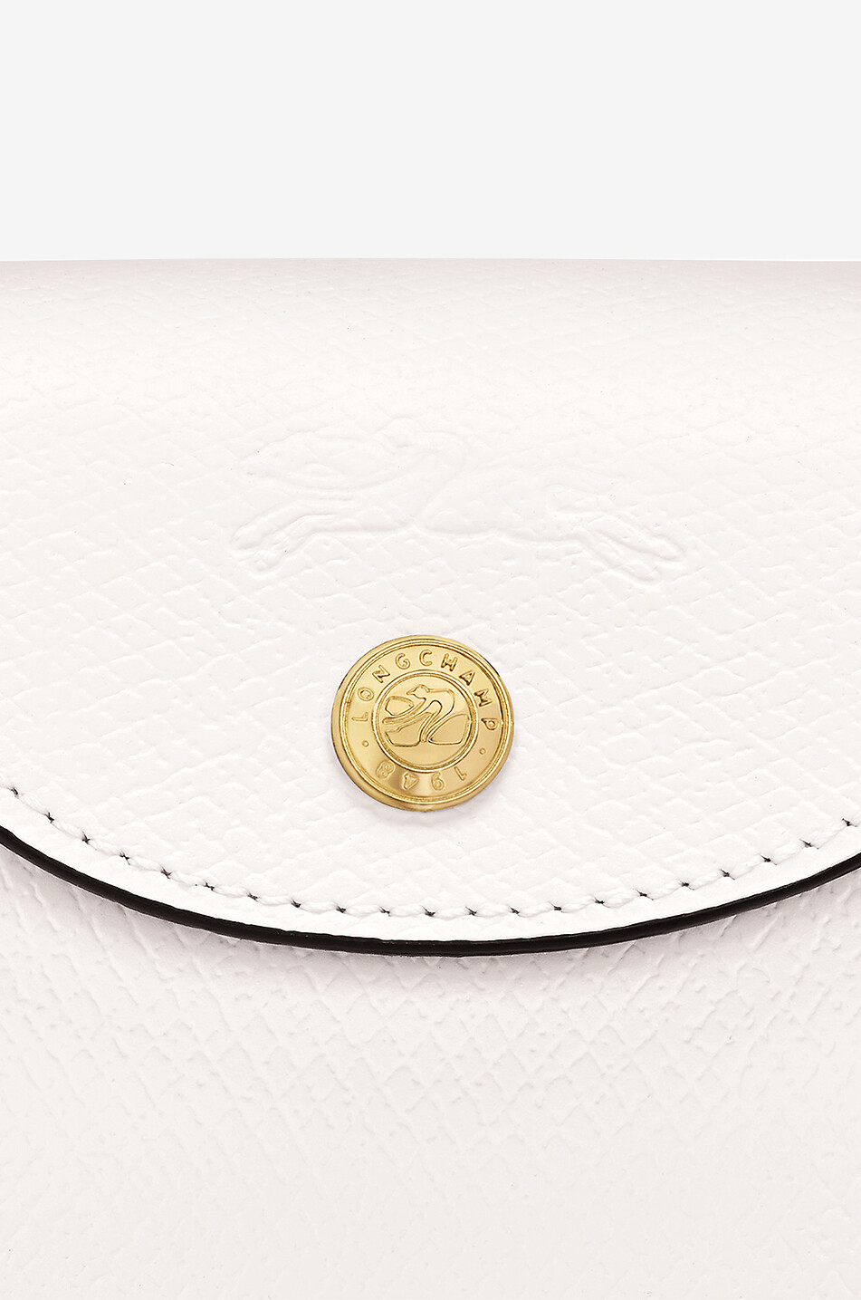 LONGCHAMP Épuré XS grained leather tote bag Women WHITE 2