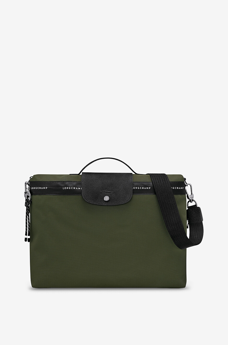 LONGCHAMP Aktentasche aus recyceltem Canvas Le Pliage Energy Damen KHAKI 1