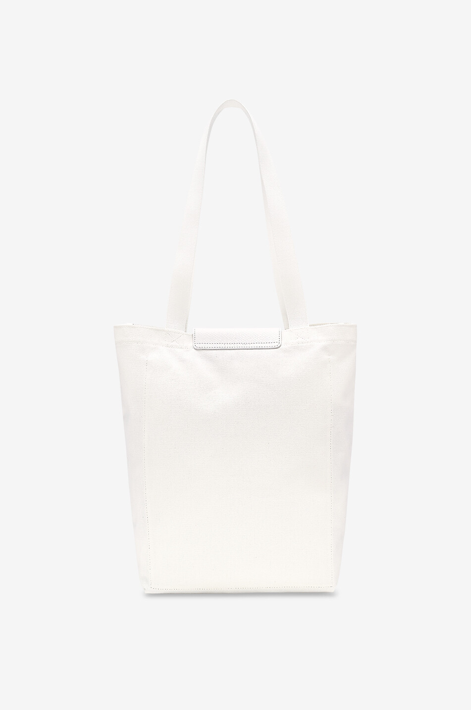 LONGCHAMP Sac cabas en toile imprimée Le Pliage Collection M Femme BLANC CASSE 4