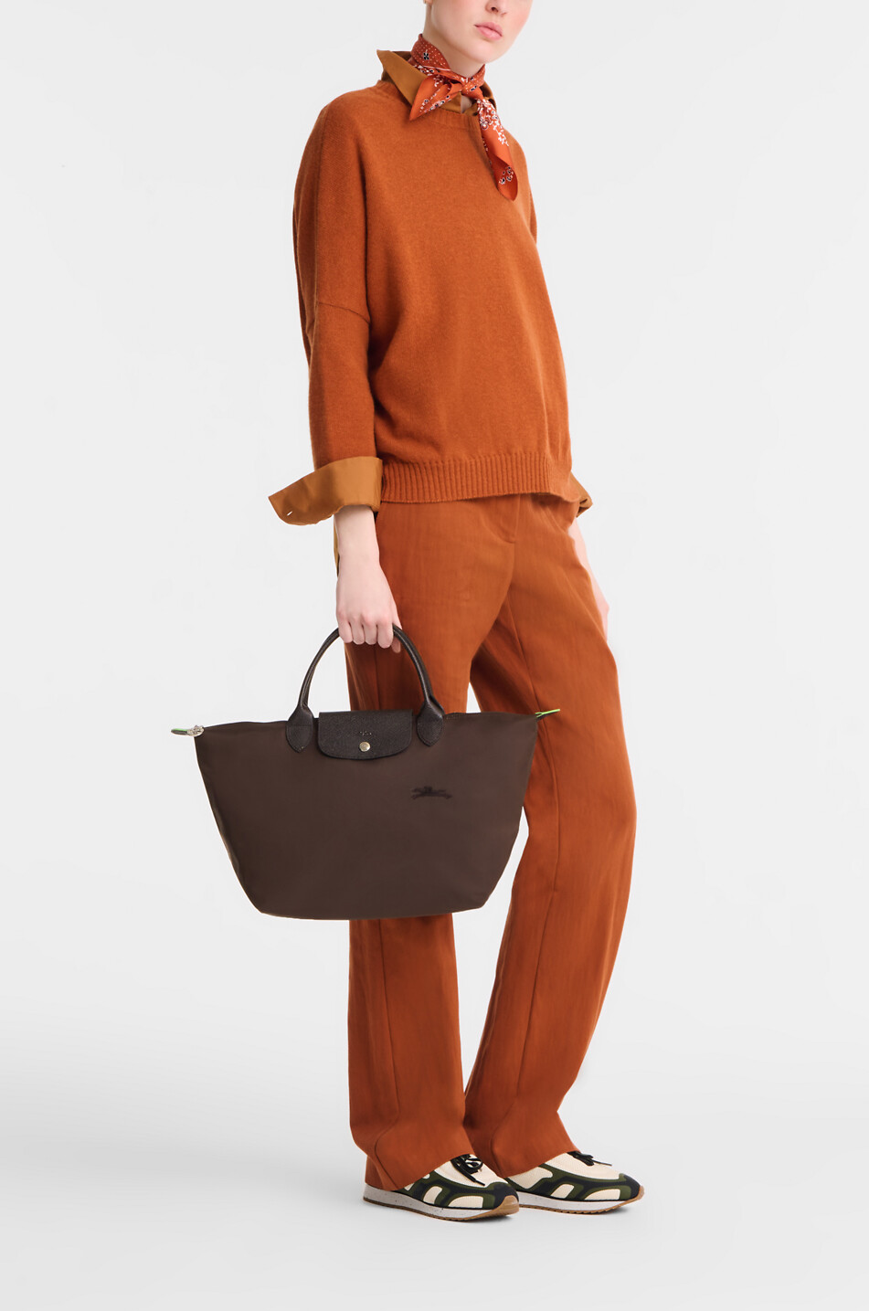 LONGCHAMP Sac à main Le Pliage Green M Femme [akeneo-marrf1] 3