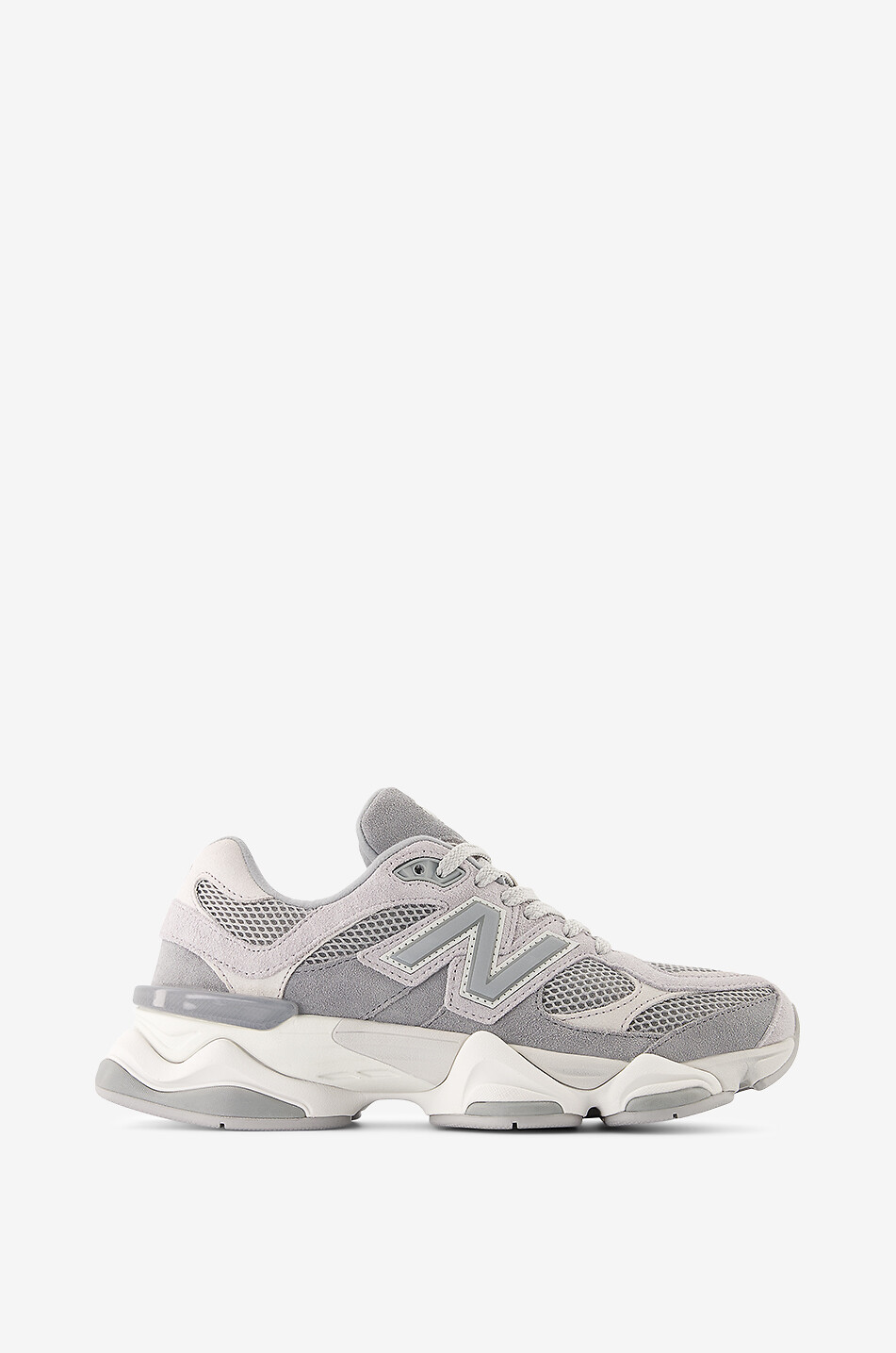 NEW BALANCE Niedrige Sneakers aus Wildleder 9060 Herren GRAU 1