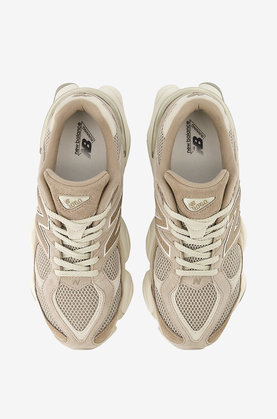 NEW BALANCE Baskets basses en daim 9060 Femme MARRON 3