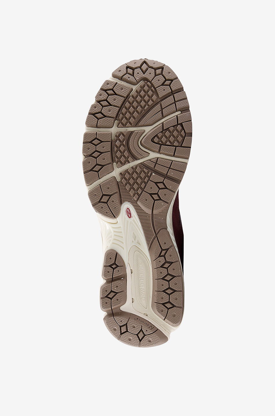 NEW BALANCE 2002R suede low-top sneakers Women DARK RED 5