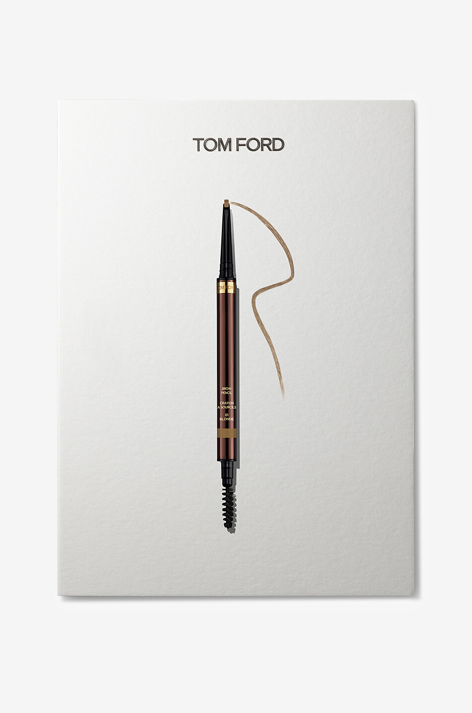 TOM FORD Crayon pour sourcils Architecture Micro-Brow Blonde Femme Incolore 2