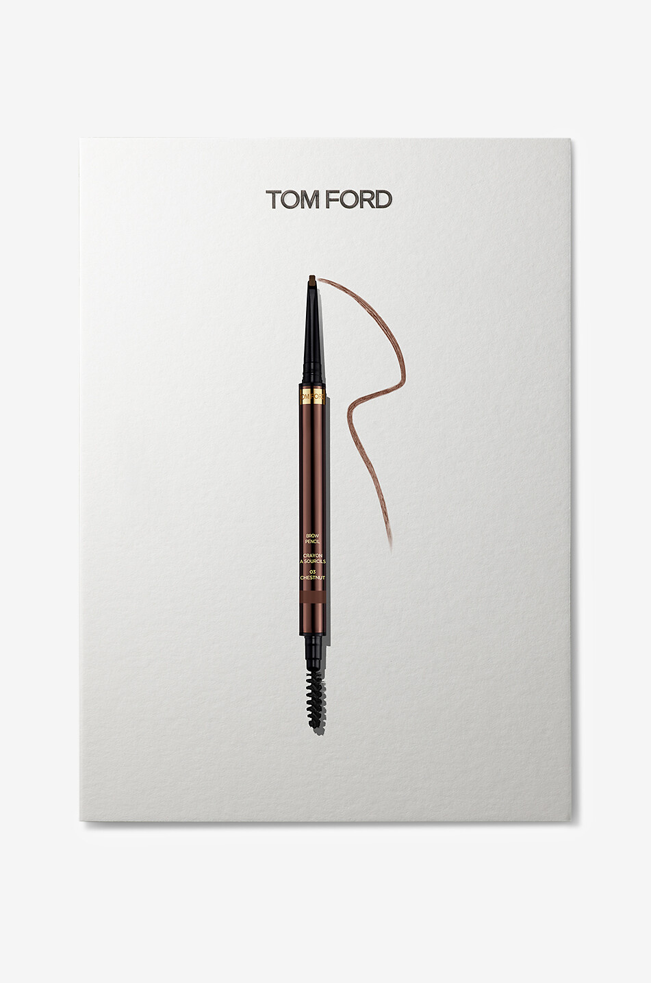 TOM FORD Augenbrauenstift Architecture Micro-Brow Chestnut Damen Farblos 2