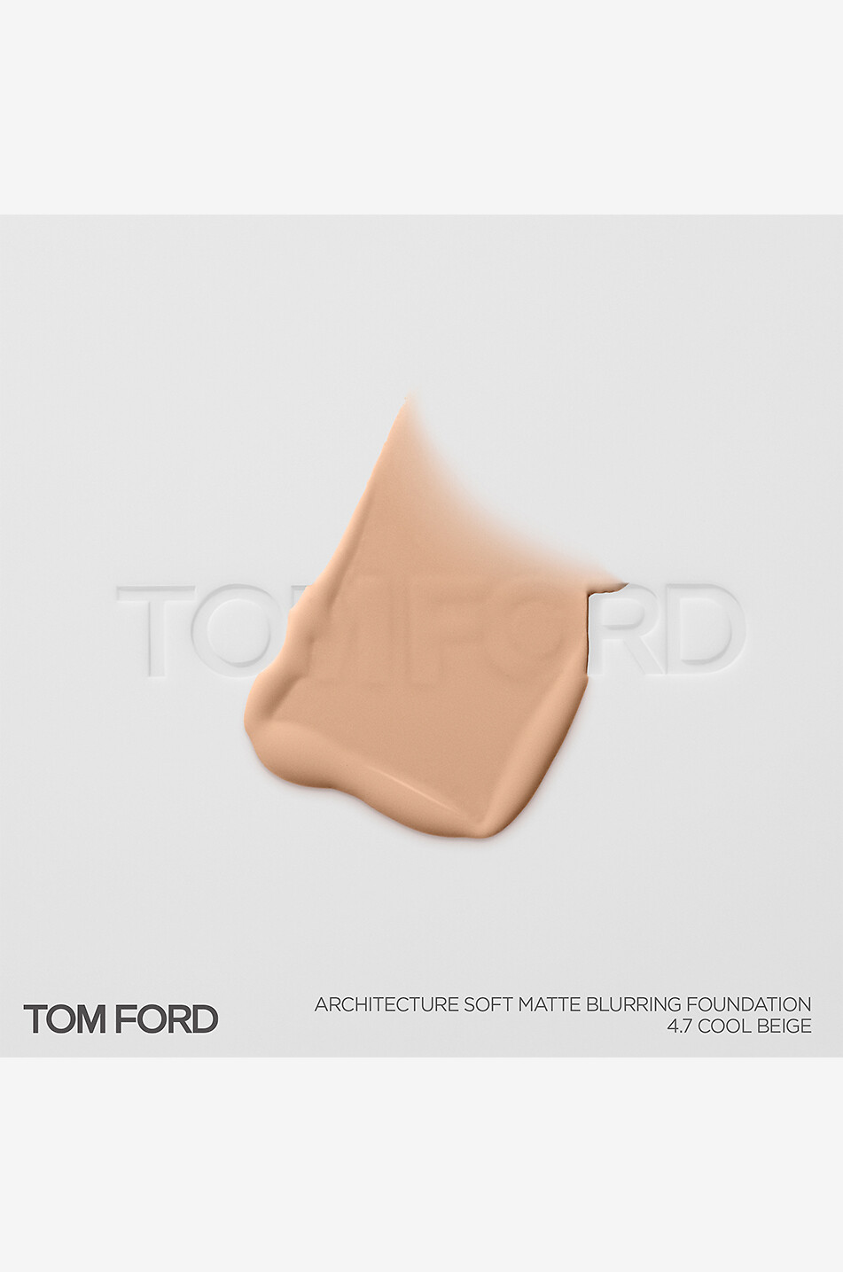 TOM FORD Architecture Soft Matte Blurring - 4.7 Cool Beige liquid makeup foundation Women Colourless 2