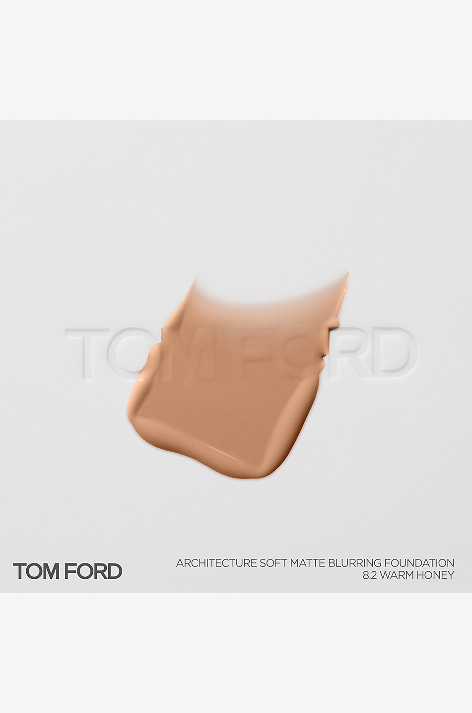 TOM FORD Fond de teint liquide Architecture Soft Matte Blurring - 8.2 Warm Honey Femme Incolore 2