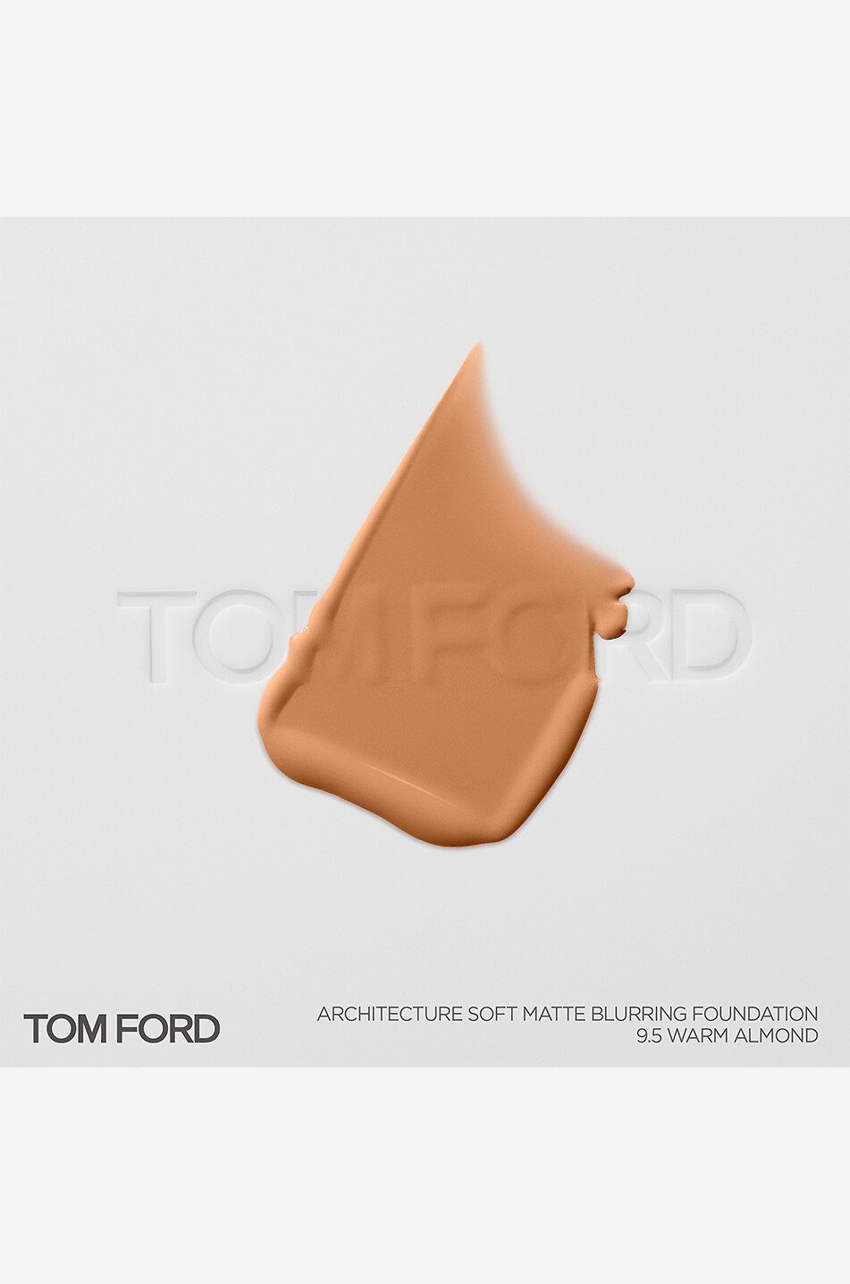 TOM FORD Fond de teint liquide Architecture Soft Matte Blurring - 9,5 Warm Almond Femme Incolore 2