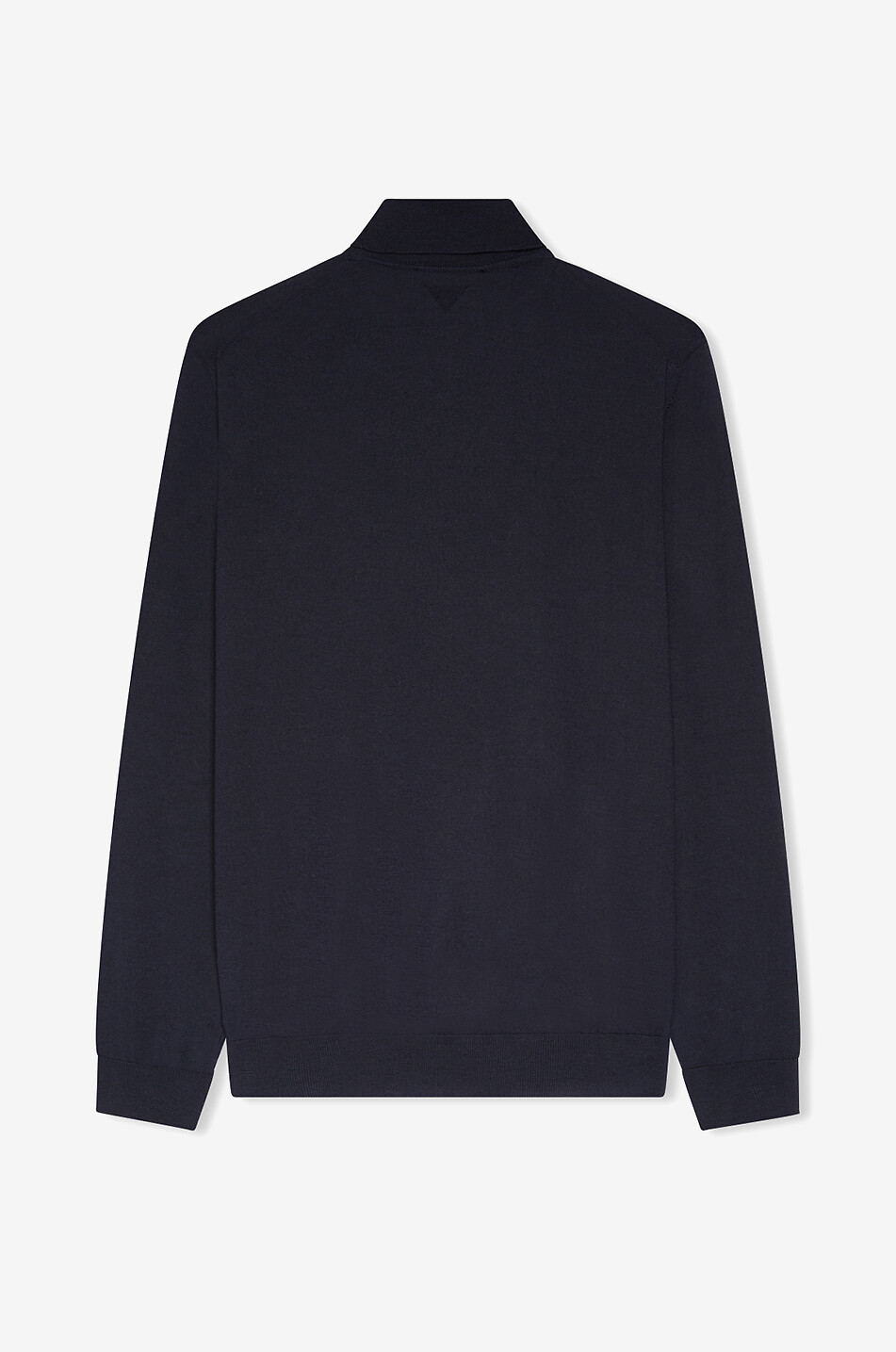 MAURIZIO BALDASSARI Pull à col roulé en laine vierge Homme BLEU FONCE 2