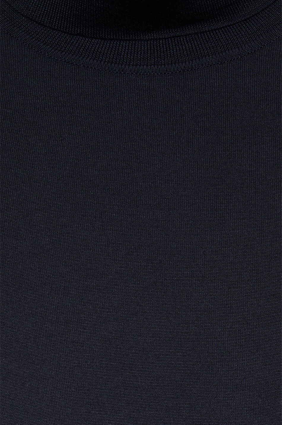MAURIZIO BALDASSARI Pull à col roulé en laine vierge Homme BLEU FONCE 3