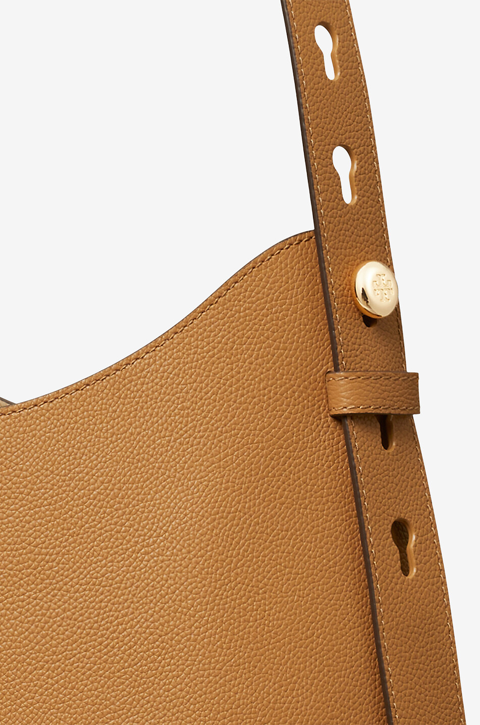TORY BURCH Sac à main en cuir Romy Femme MARRON CLAIR 3