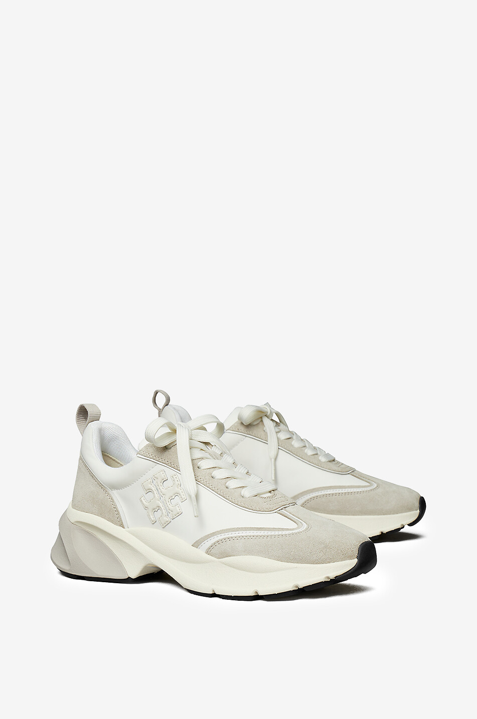 TORY BURCH Niedrige Sneakers Good Luck Damen WEISS 2