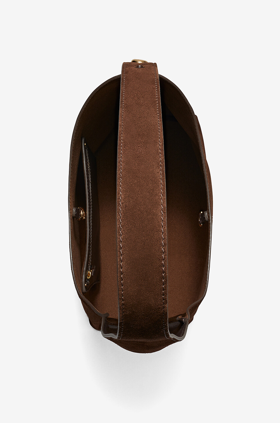 TORY BURCH Handtasche aus Wildleder Romy Damen DUNKELBRAUN 5