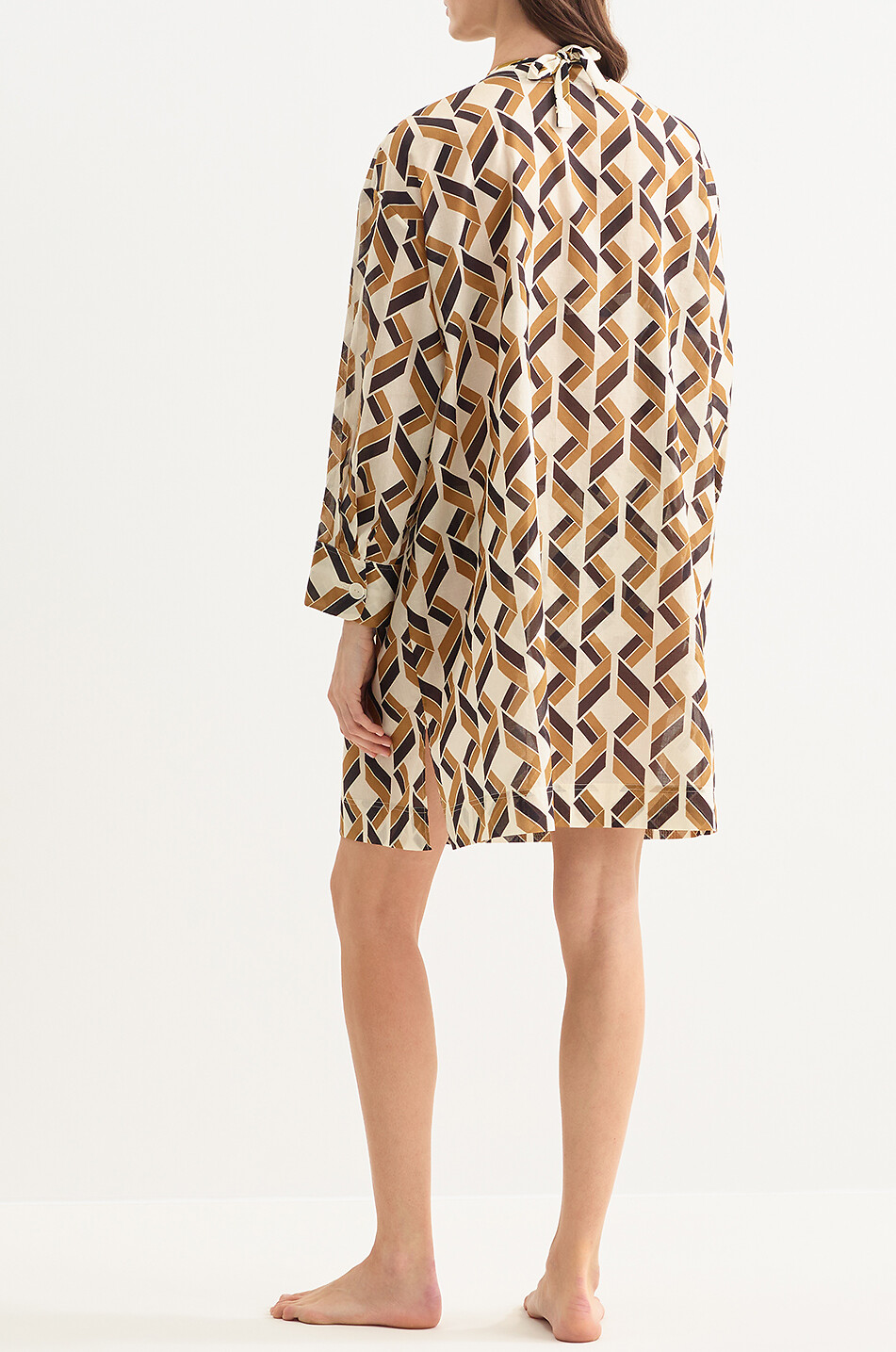 ERES Espace oversize cotton printed shirt Women MULTI COLOURED 3