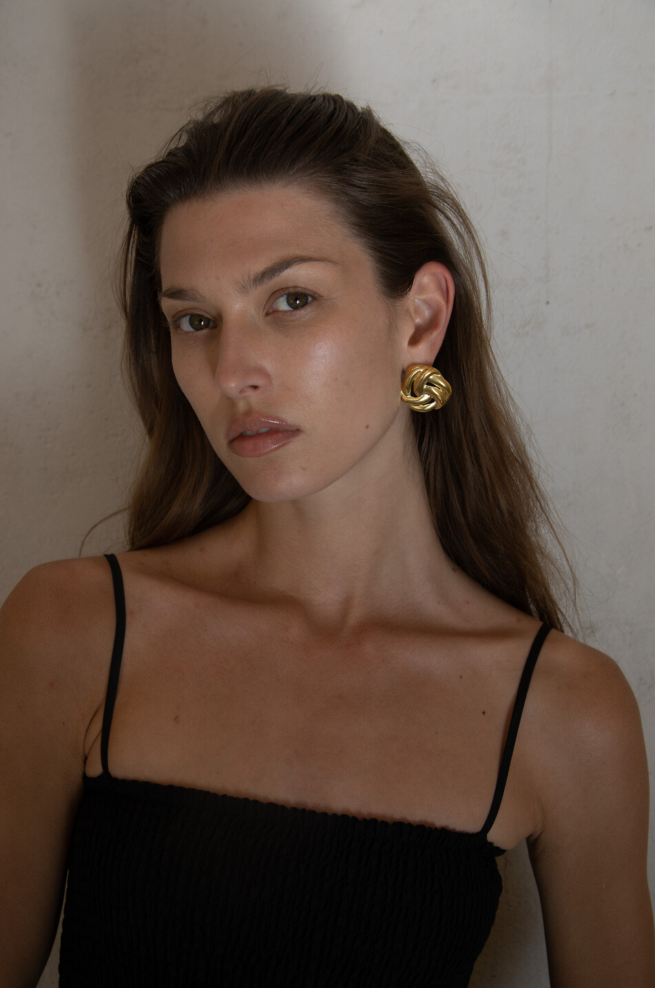 YSSO Goldene Ohrstecker Bal Damen GOLDEN 2