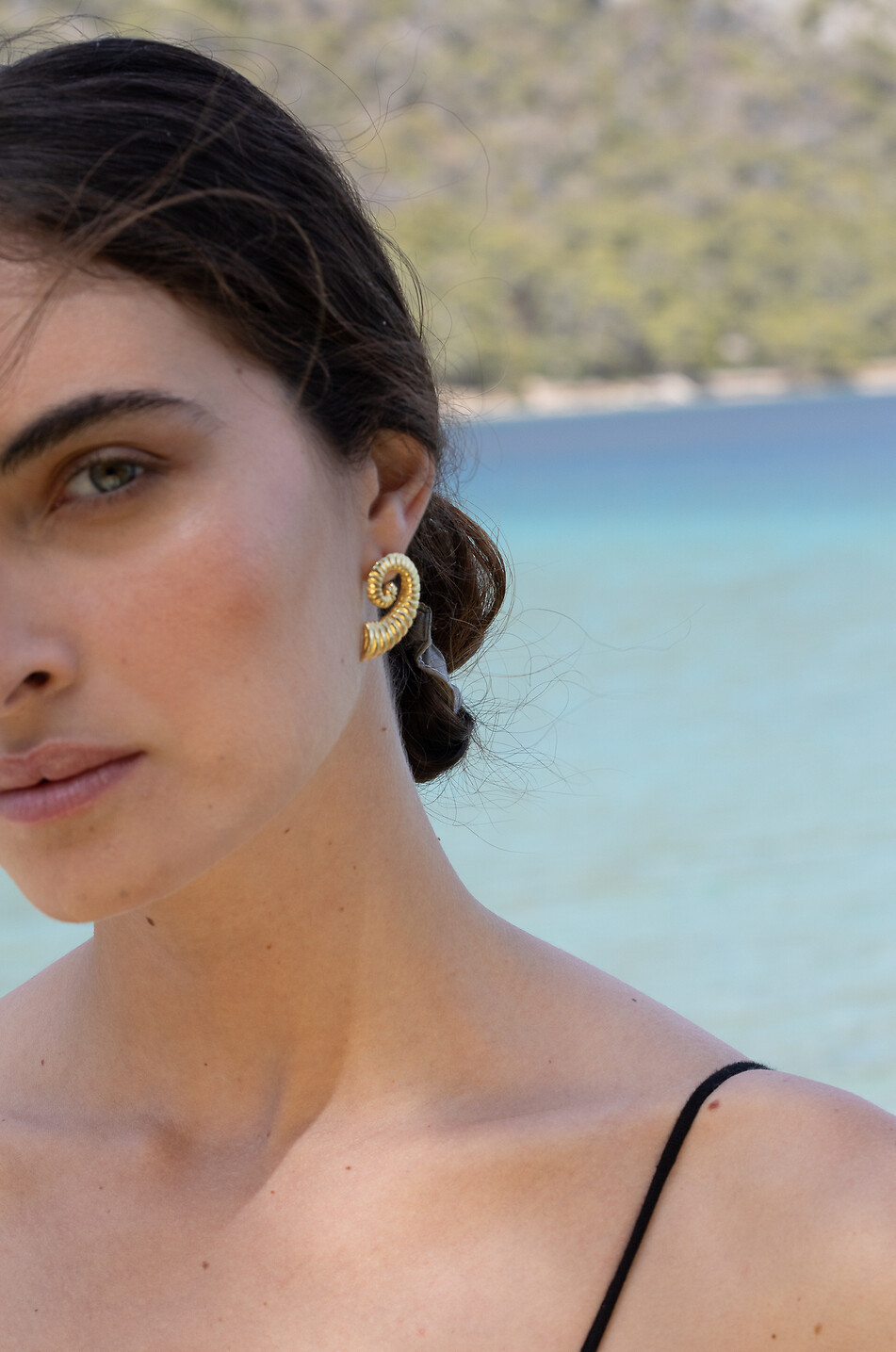YSSO Clous d'oreilles dorés 1989 Femme DORE 4