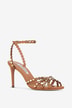 Sandalen aus Nappaleder und Kristallen Tequila 85