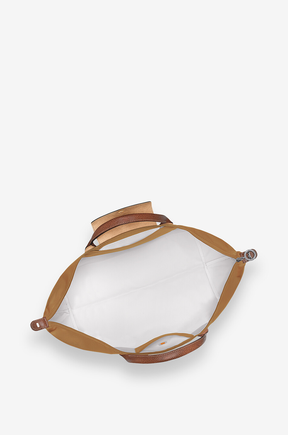 LONGCHAMP Le Pliage Original S canvas travel bag Women LIGHT BROWN 5