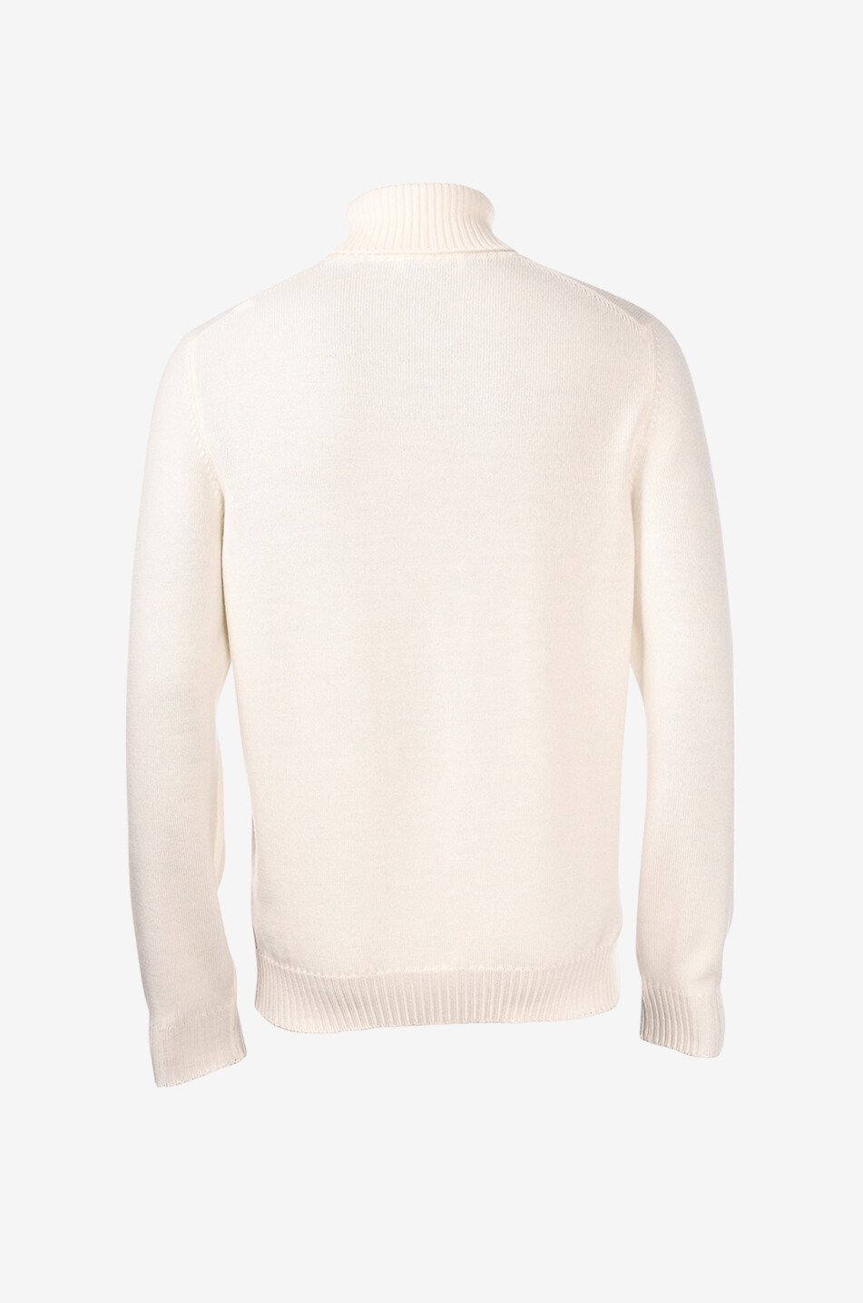 GRAN SASSO Rollkragenpullover aus Schurwolle Herren CREMEFARBEN 2
