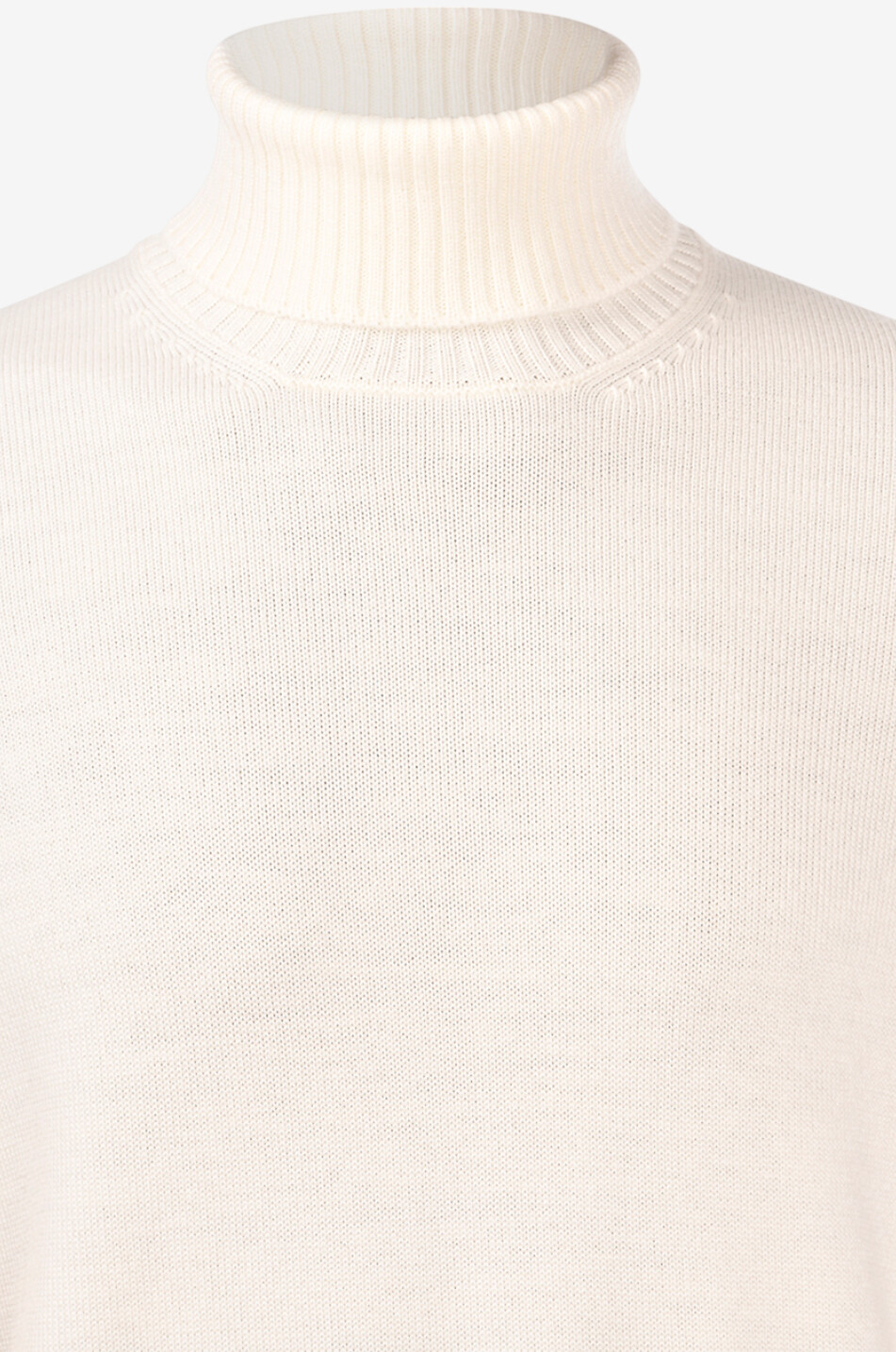 GRAN SASSO Rollkragenpullover aus Schurwolle Herren CREMEFARBEN 3