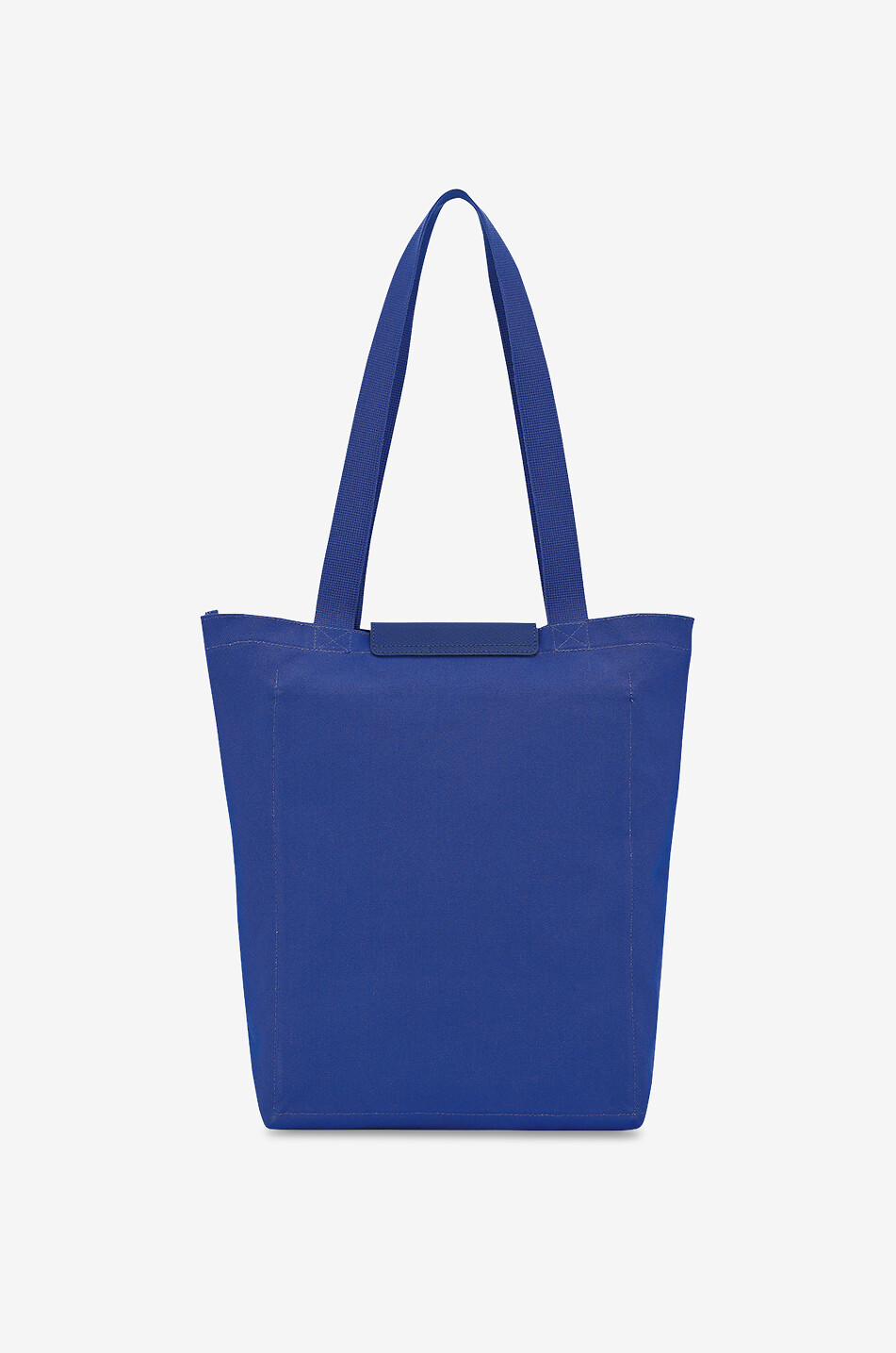 LONGCHAMP Le Pliage Collection M printed canvas tote bag Women BLUE 2
