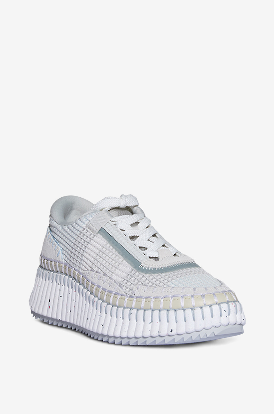 Baskets basses à lacets en mesh éco-responsable Nama
