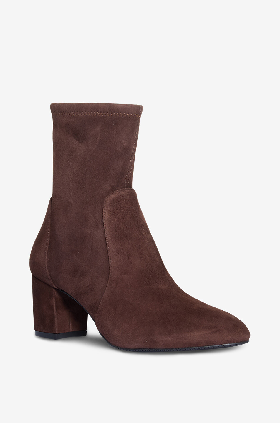STUART WEITZMAN Stiefeletten mit Absatz aus Wildleder Yuliana 60 Damen BRAUN 1