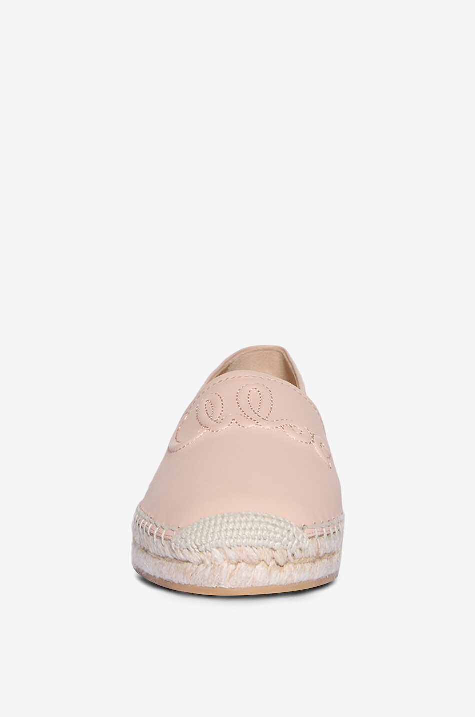 CHLOE Flache Espadrilles aus Nappaleder Isla 40 Damen HELLROSA 2