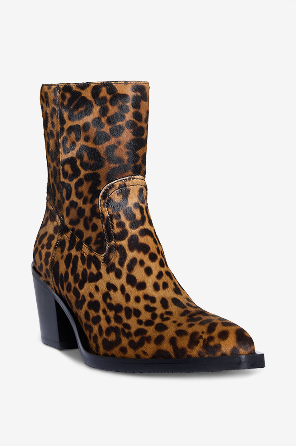 Tate 60 heeled leopard print ankle boots